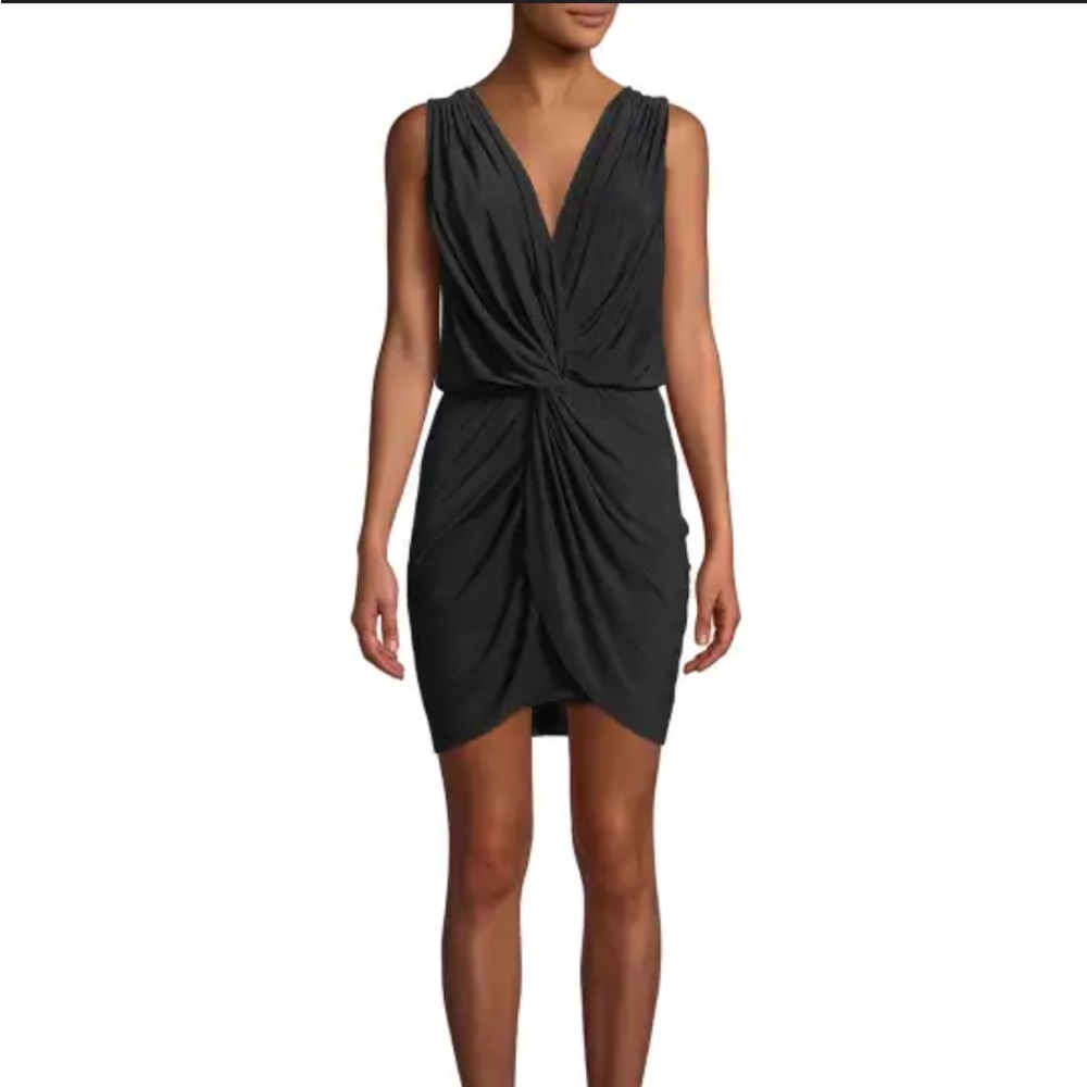 Misa Los Angeles Black Mini Dress (NWT)